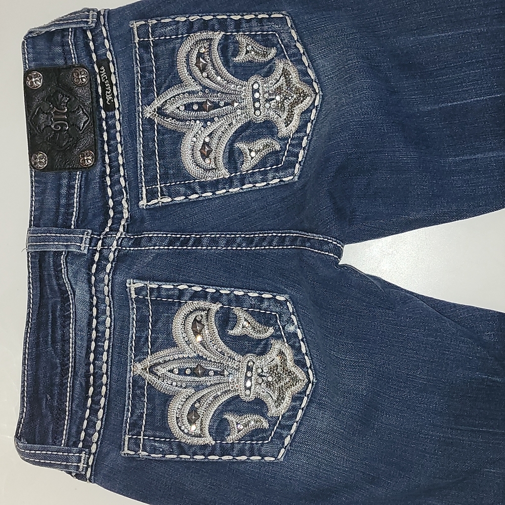 Vintage Miss Me boot Cut jeans size 26, excellent condition